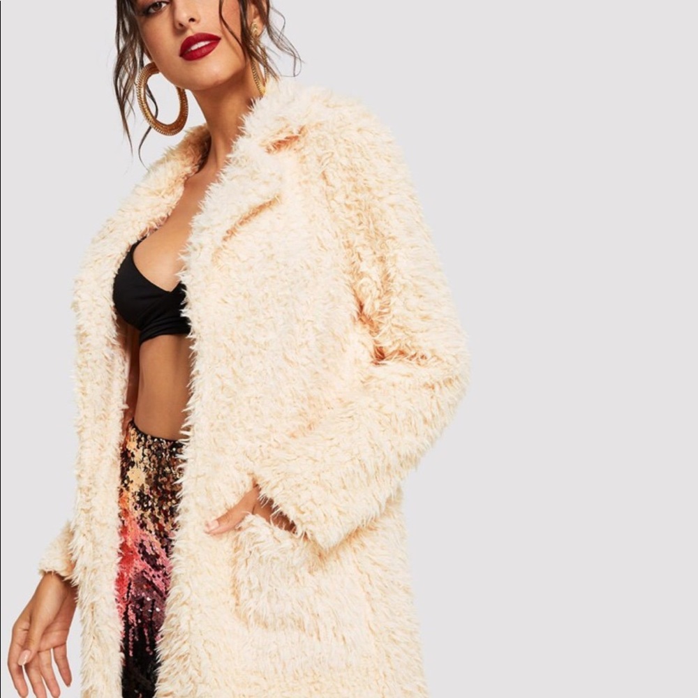 Blush teddy jacket - Picture 5 of 6